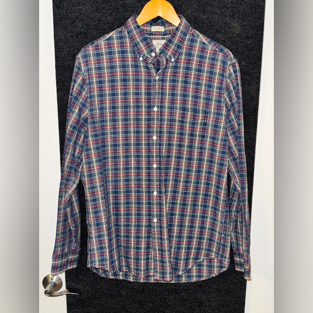 Jcrew secret wash shirt medium